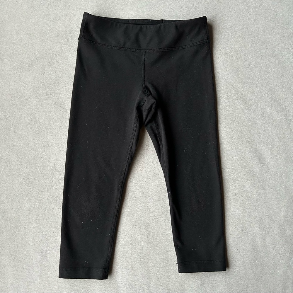 Ivivva ~ Leggings ~ Black ~ Girls Size 6